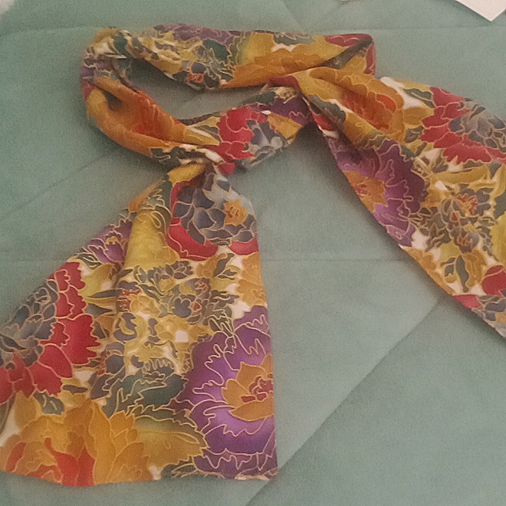Silk scarf
